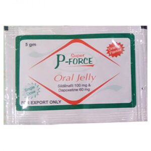 液體果凍威而鋼雙效版 Super P-Force Oral Jelly 160 mg/7包 台灣官網正品